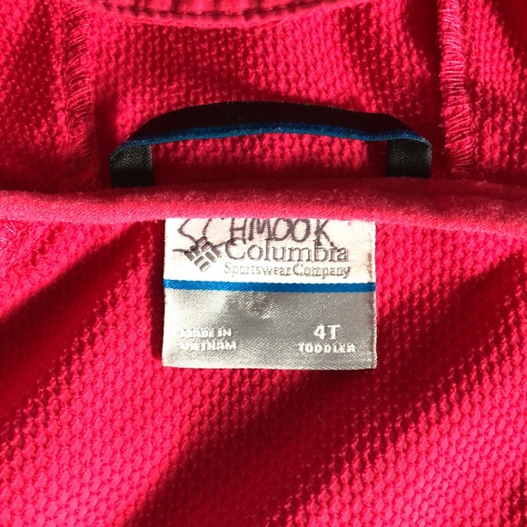Columbia pink jacket 4T - Picture 4 of 6
